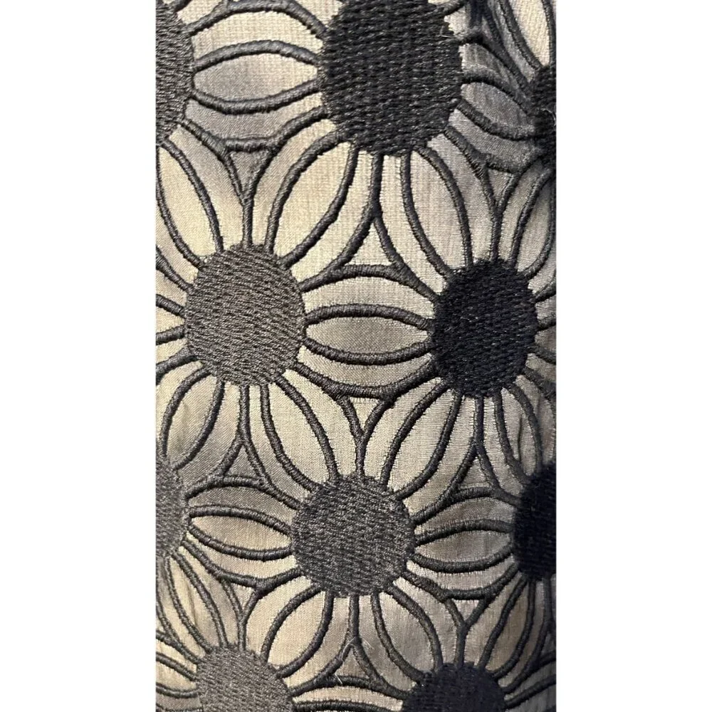 MILLY GUIPURE LACE BEETLEJUICE DRESS 4 - Picture 9 of 12